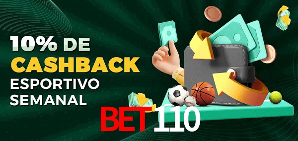 10% de bônus de cashback na bet110